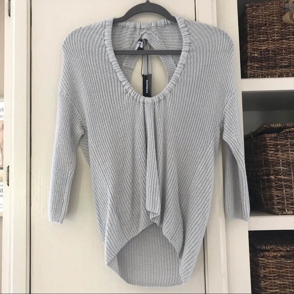 Express 3/4 sleeves sweater top